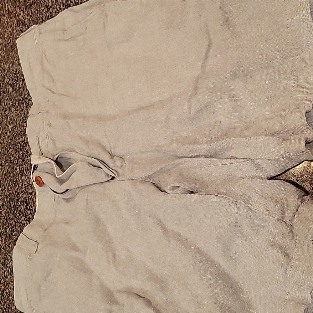 Jcrew shorts size 32 waist linen